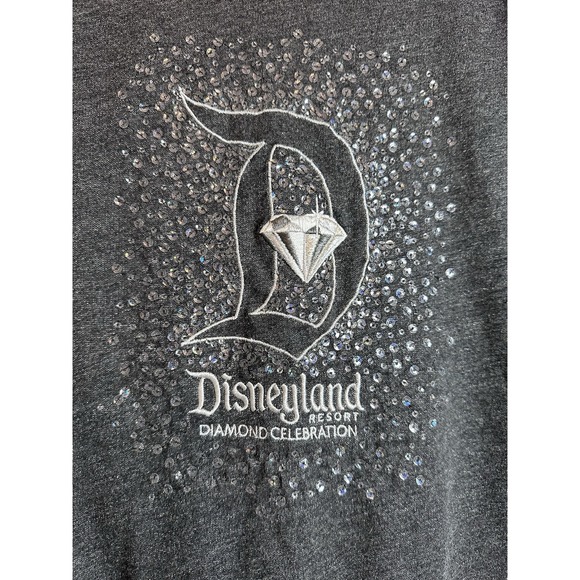 Disney Parks Disneyland 60th Diamond‎ Celebration Sweater Pullover Shirt M - Picture 1 of 6